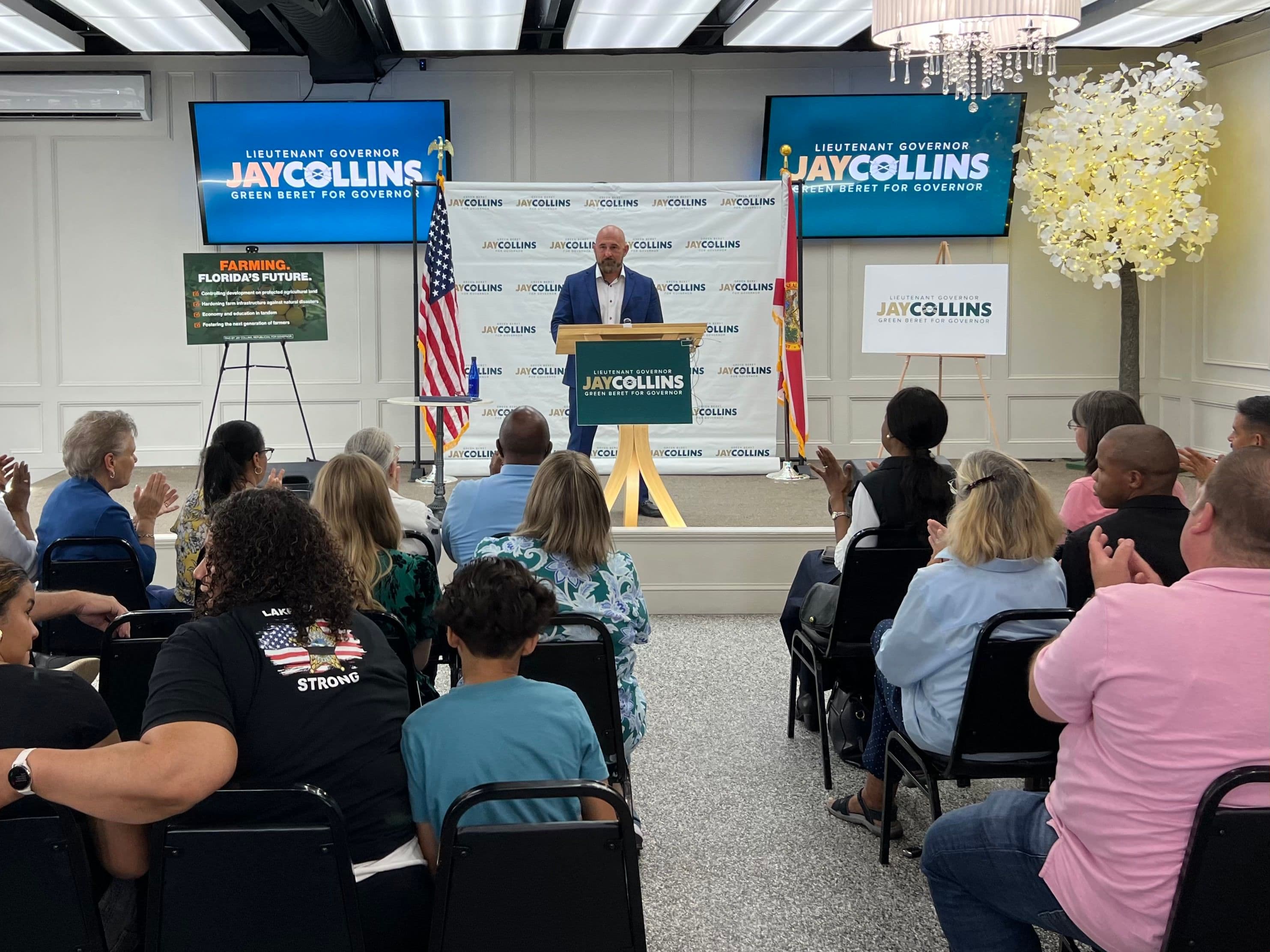 Betting On The Barn And Classroom: Jay Collins Launches Dual-Front Plan At Florida Citrus Tower