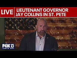 Florida governor’s race: Jay Collins claims Byron Donalds would lose to Democrat David Jolly