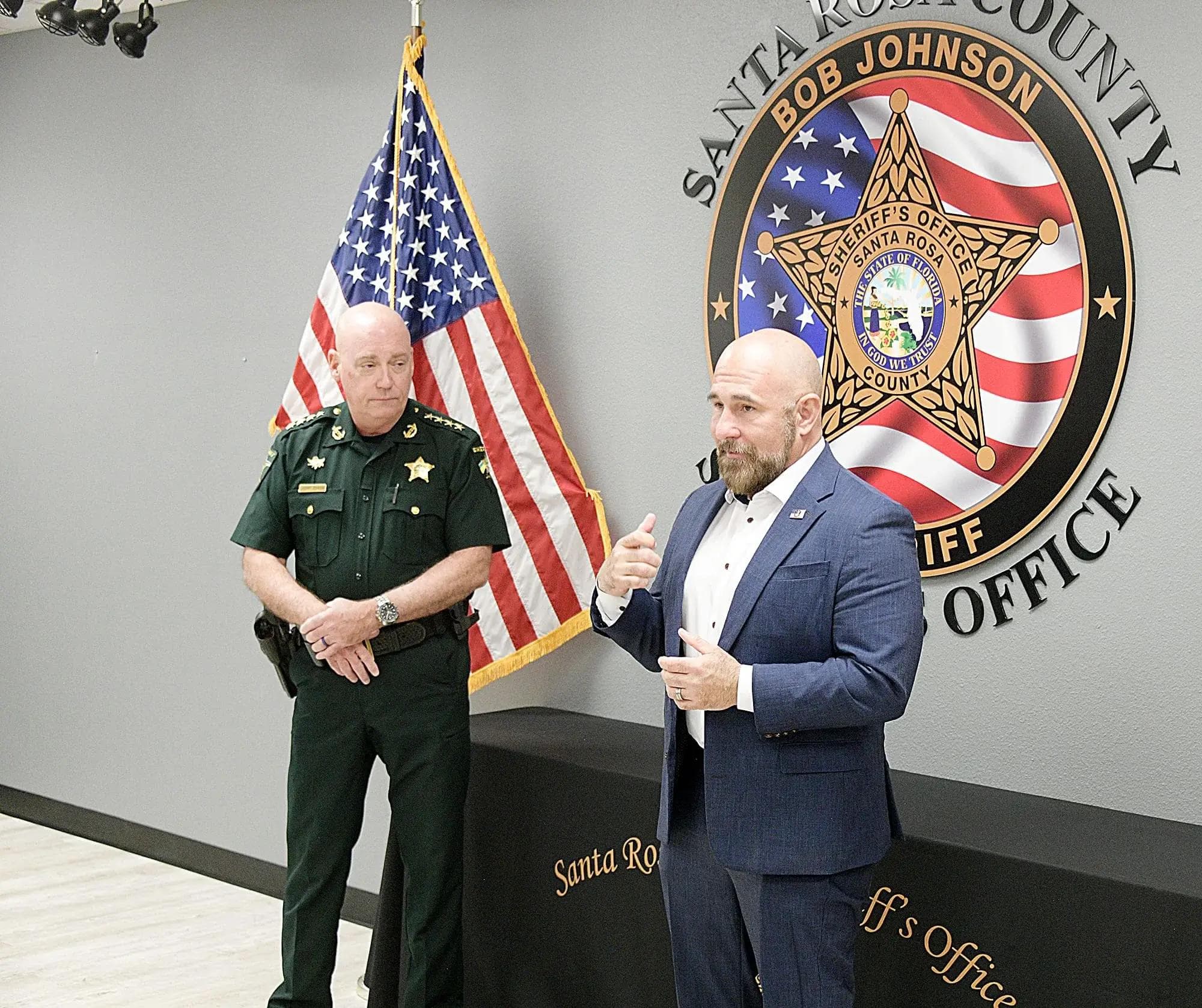Sheriff Johnson endorses Florida Lt. Gov. Jay Collins in governor's race