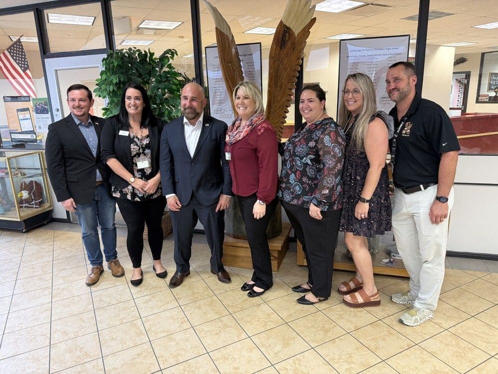 Lt. Governor Jay Collins Visits Astronaut High School