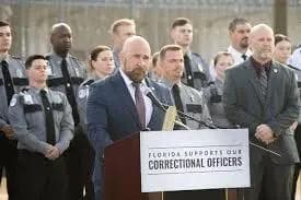 Lieutenant Governor Jay Collins, FDC Hold Press Conference to Champion Governor DeSantis' Investment in Florida's Correctional Officers