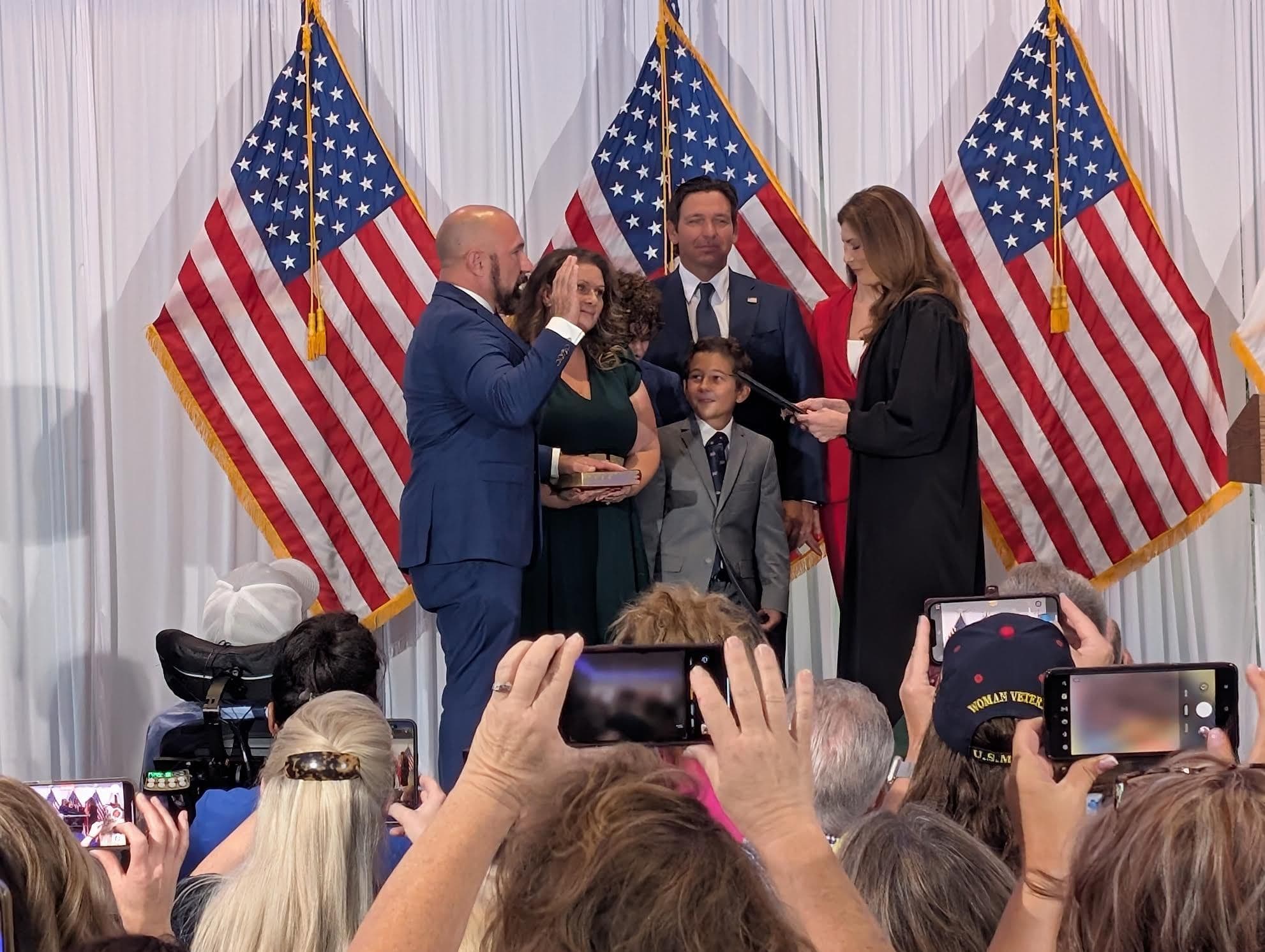 Ron DeSantis selects Jay Collins to serve as lieutenant governor of Florida