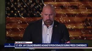 Jay Collins Calls Out Byron Donalds in Fla. Governor Race