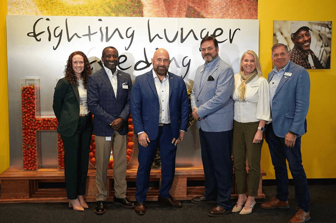 Second Harvest Food Bank of Central Florida Recently Welcomed Lieutenant Governor Jay Collins For A Tour Of The Orlando Distribution Center