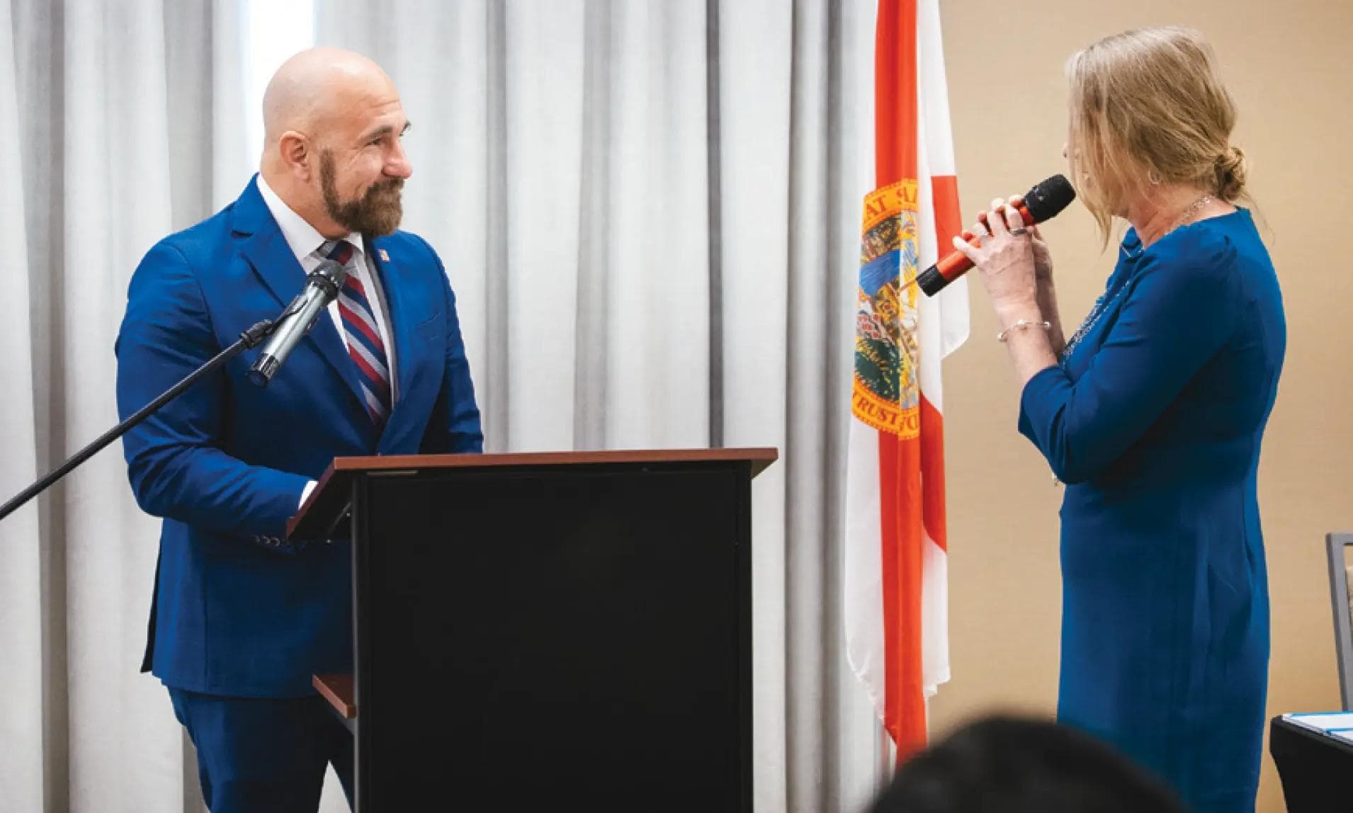 Lt. Gov. Jay Collins Makes His Pitch For Becoming Governor