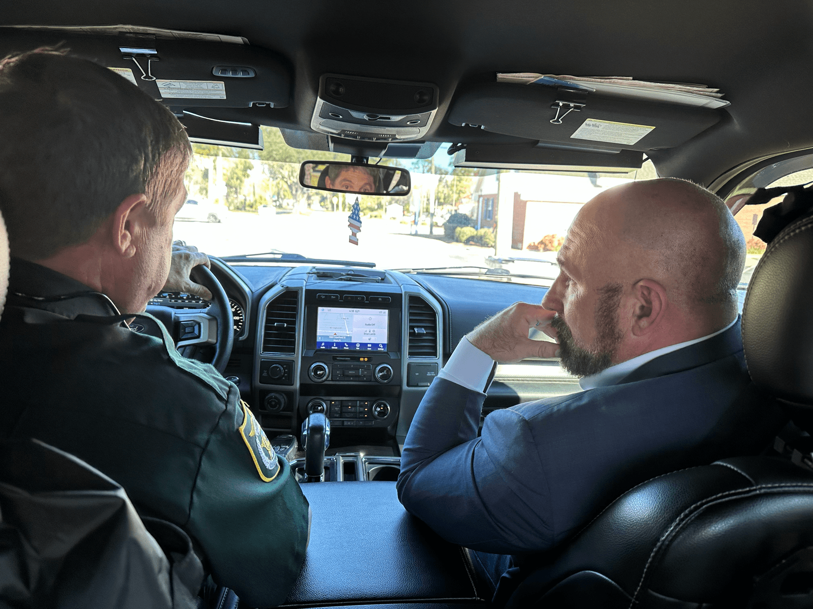 Gubernatorial Candidate Jay Collins Meets with Sheriff Brian Lamb and Speaks at Town Hall in Lafayette County