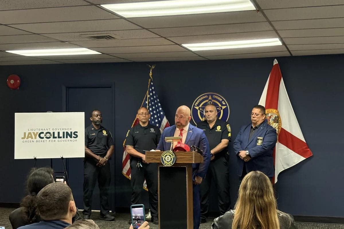 Collins announces military-style wellness initiative for Florida first responders